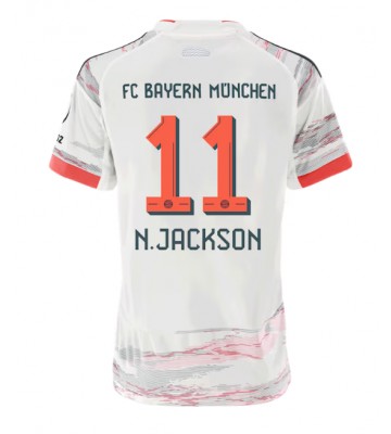 Bayern Munich Nicolas Jackson #11 Udebanetrøje Dame 2025-26 Kortærmet